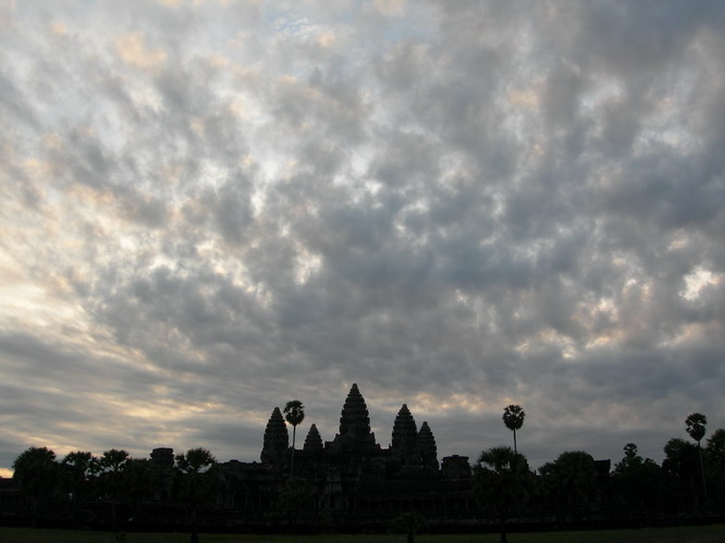 Sunrise at Angkor Wat. Angkor, Cambodia.