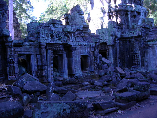 The temple where the "Tomb Raider" movie was shot. Angkor, Cambodia.