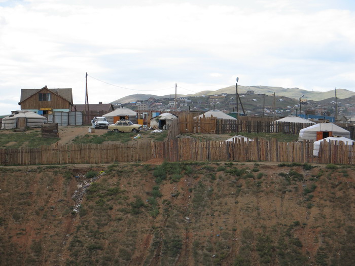 Ulan Bator has a population of about 800,000 but many people live in yurts.