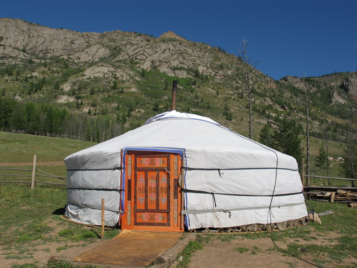 We stayed in this yurt for 3 nights in a place near the famous 'turtle rock'.