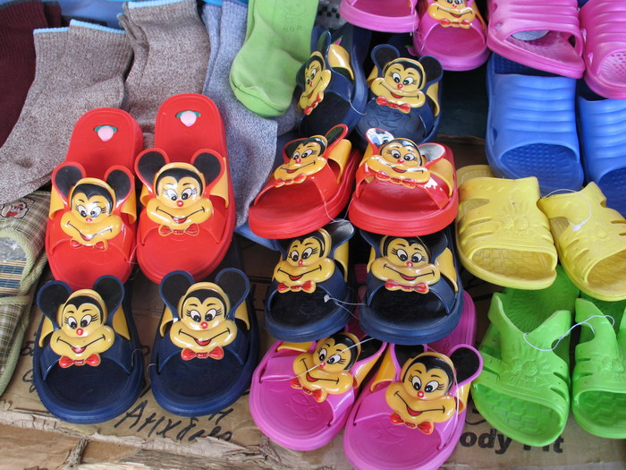 Disney culture pervades the world, Ulan Bator, Mongolia.