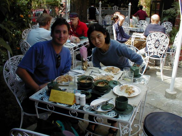 Our training consisted mostly of fattening up on Thai food in Kathmandu.