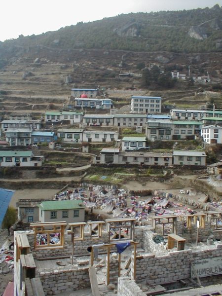 Namche Bazaar is the center of the entire Everest region.