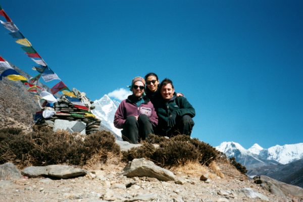 The three of us on a rest day.
