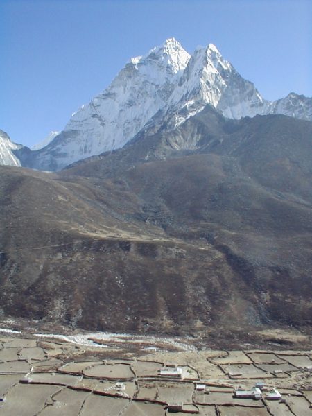 These high altitude villages were sparsely populated. Most of the villagers worked to support the trekkers.
