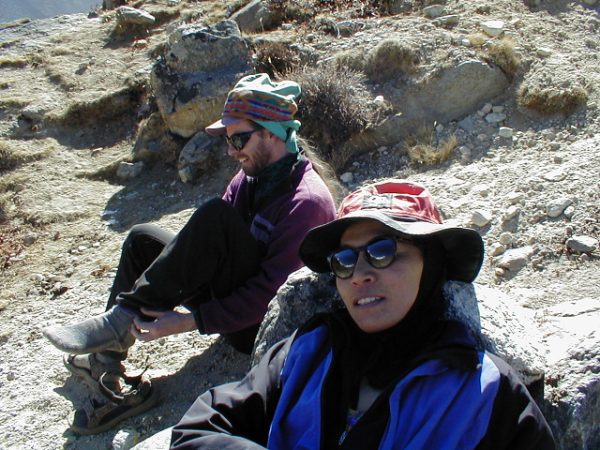 We often only walked a few hours a day. We were limited by the the altitude gain we made each day. We had to be careful to not climb too quickly. Many tourist in this area often have problems with altitude sickness from climbing to rapidly.