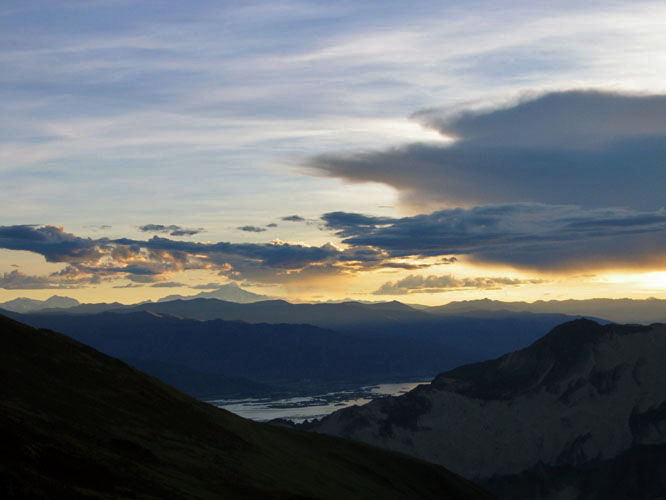 One of the big peaks on the Tibet-Butan border.