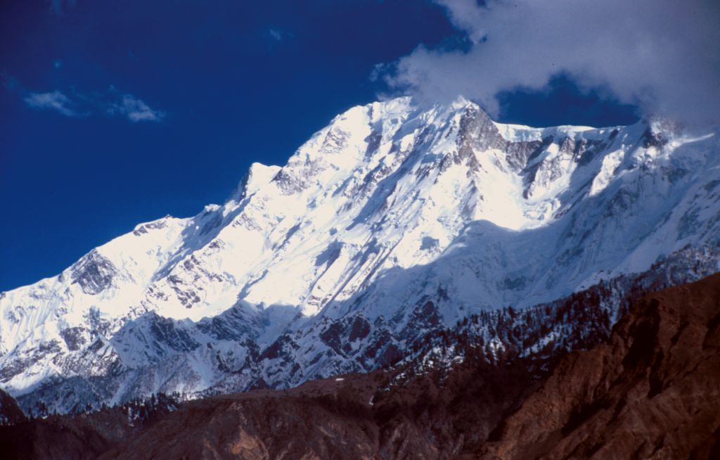   Another big-ice-mountain. Karakoram Highway, Northern Pakistan.
