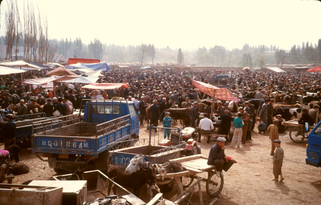 Coming up, the famous Sunday Market of Kashgar. Xinjiang, China.