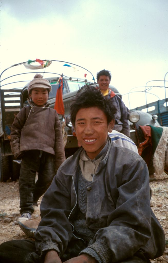 One the local children that accompanied us for the pilgrimage on Saga Dawa, one of the most holy days in the Tibetan calendar. Domar, Tibet.